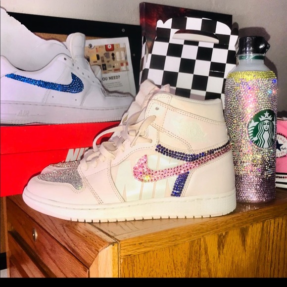 Swarovski Other - SOLD!!!! High Tops Sneakers